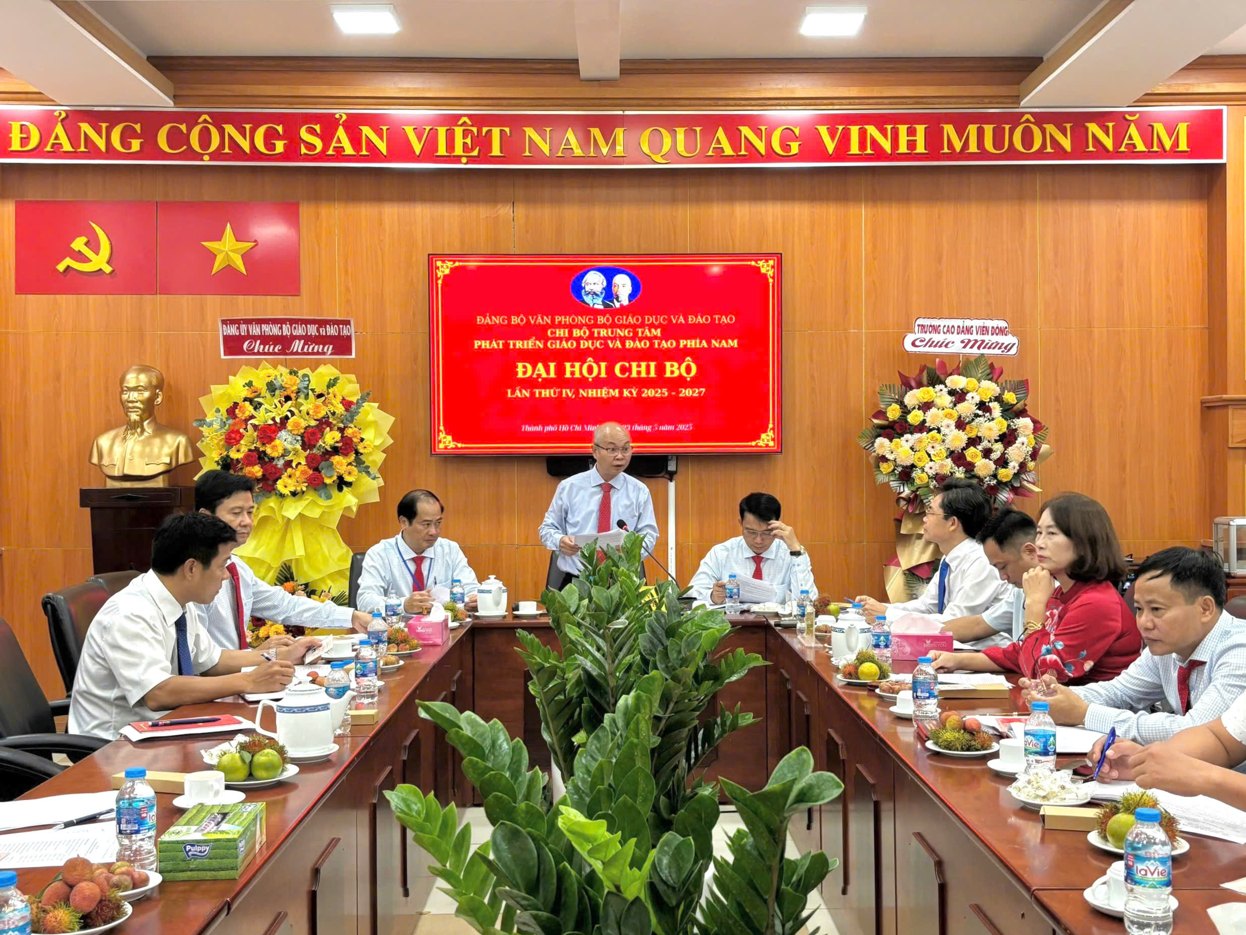 Đại hội Chi bộ TT PT GDĐT Phía Nam