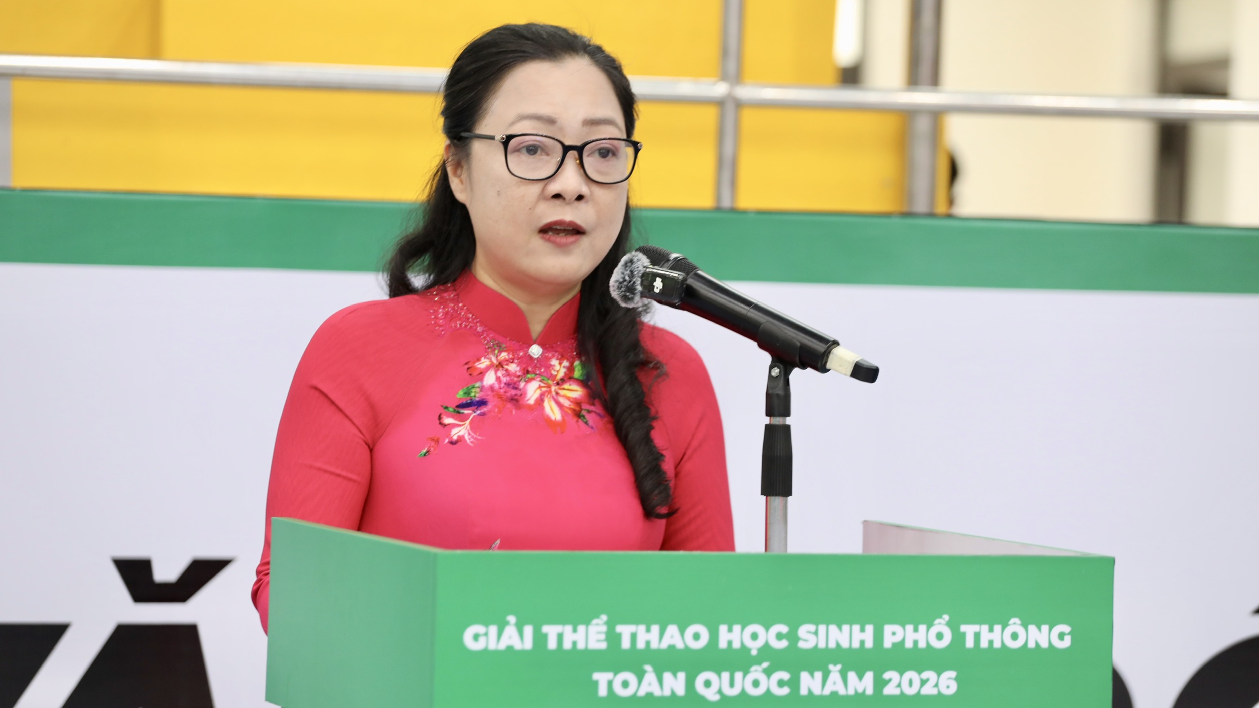 Thứ trưởng phát biểu khai mạc