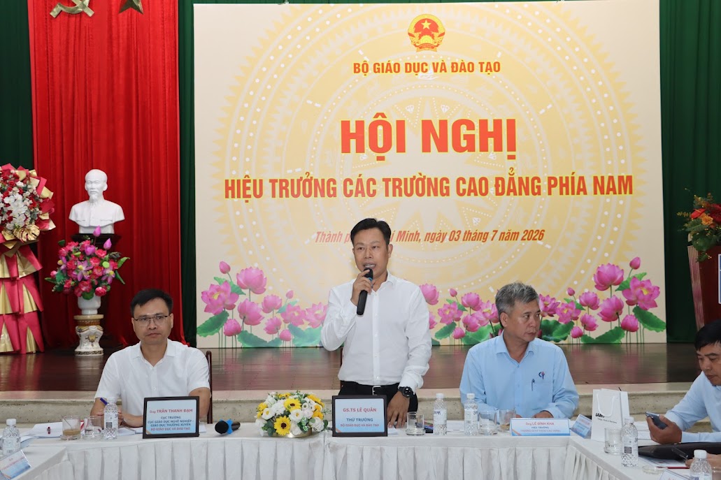 Thứ trưởng Lê Quân phát biểu chỉ đạo kết luận hội nghị.